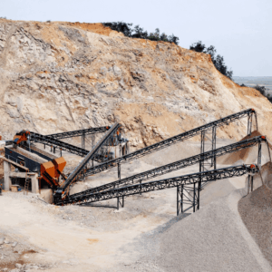 250–300 TPH Medium Hard Rock Crushing Plant