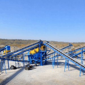 80–120 TPH Medium Hard Rock Crushing Plant
